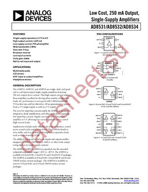 AD8531AR datasheet  